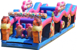 35' Candy Land Obstacle Course
