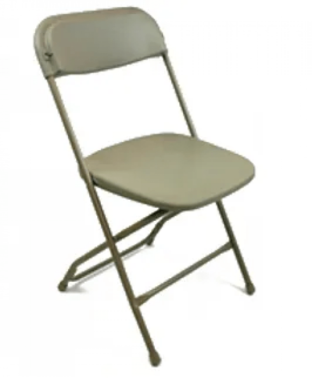 Beige Polyfold Chair