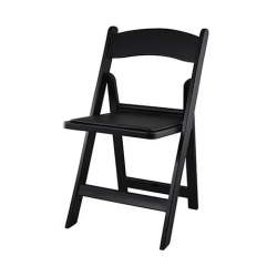 Black Resin Chair