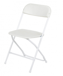 White Polyfold Chair
