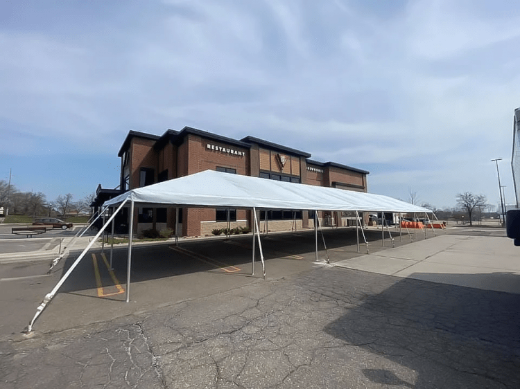 20' x 80' Event Tent