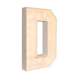 Marquee Letter D