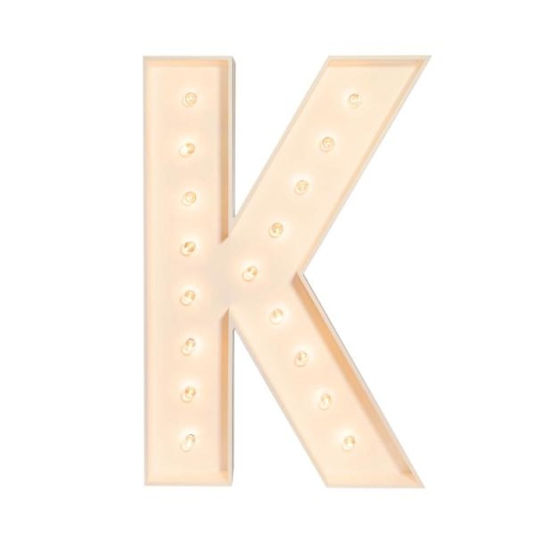 Marquee Letter K