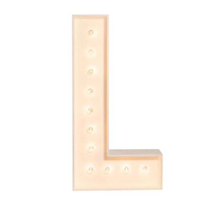 Marquee Letter L