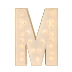 Marquee Letter M