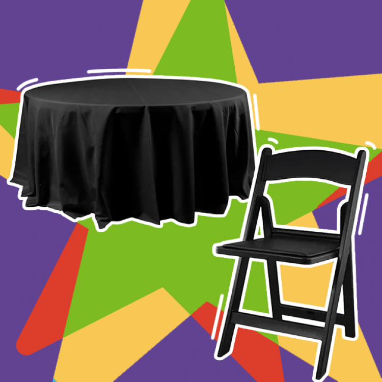 Tables, Chairs, & Linens Tables, Chairs, & Linens